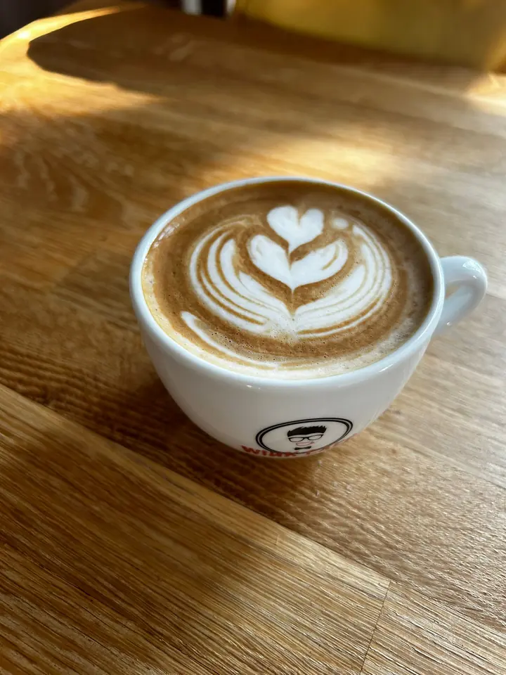 Cappuccino s latte artem